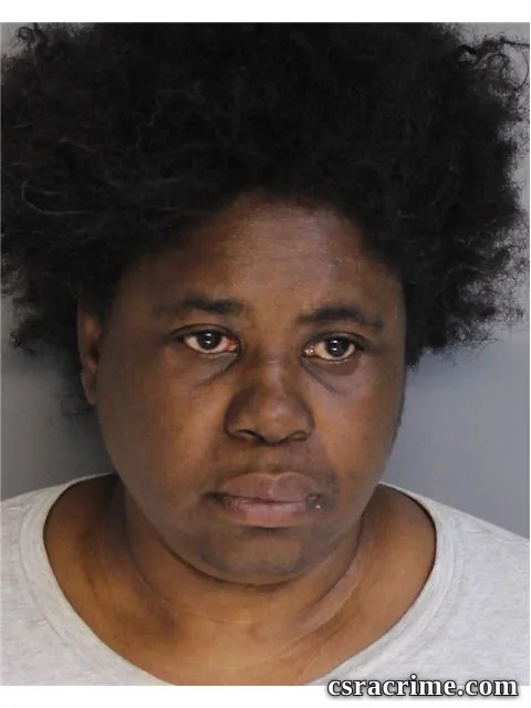 Angela Harris booking photo