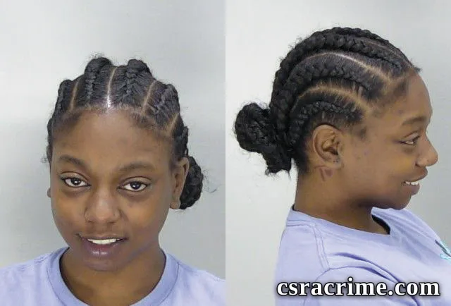 Angela Harris booking photo