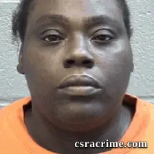 Angela Hayes booking photo