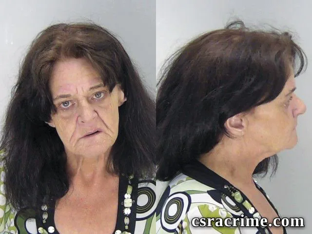 Angela Hill booking photo