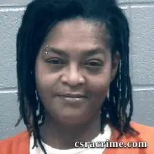 Angela Overton booking photo