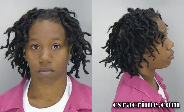 Aniyah Jones booking photo