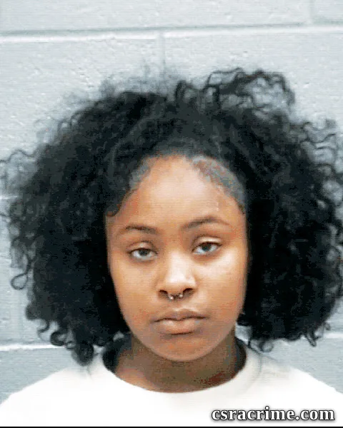 Aniyah Young booking photo