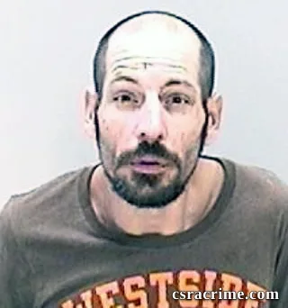 Anthony Hosier booking photo
