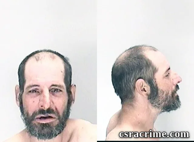 Anthony Hosier booking photo