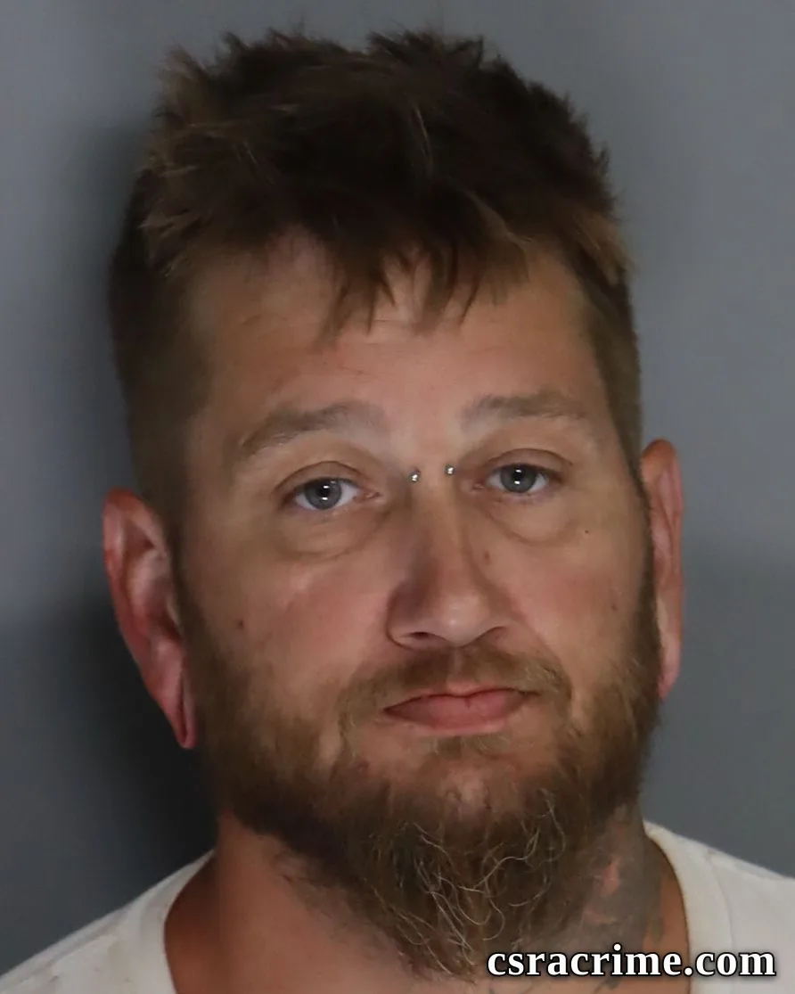 Anthony Swartz booking photo