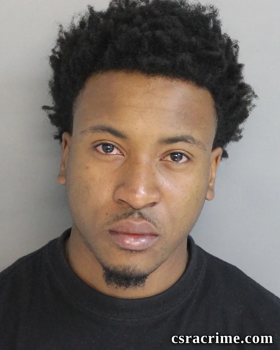 Antonio Hair booking photo
