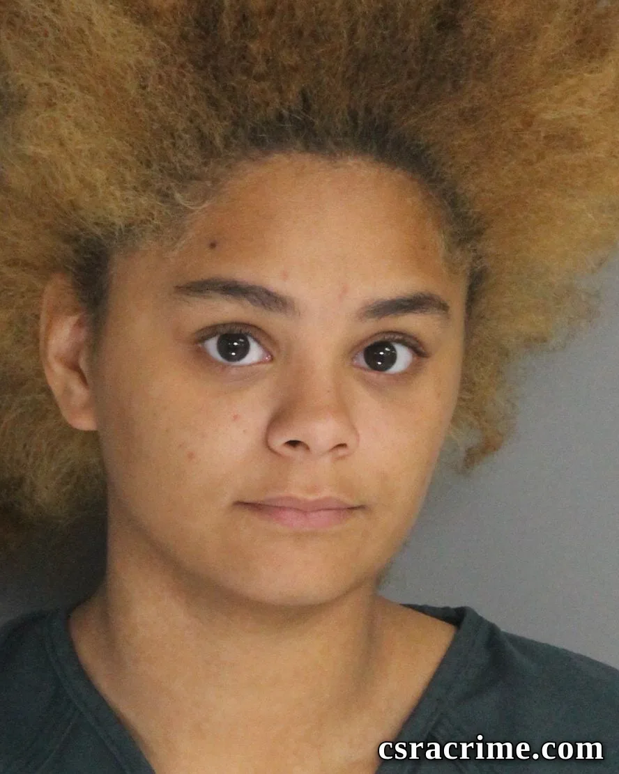 April Hudson booking photo