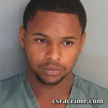 Arick Evans booking photo