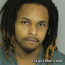Arick Evans booking photo