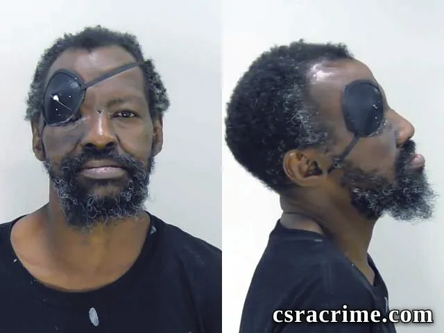 Arthur Holloway booking photo