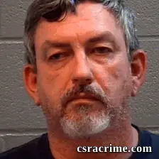 Arthur Radford booking photo