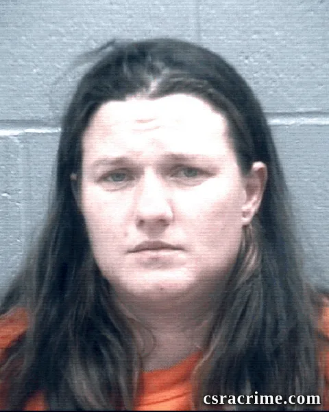 Ashley Johnson booking photo