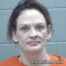 Ashley Justice booking photo
