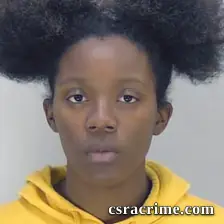 Asia Fuller booking photo