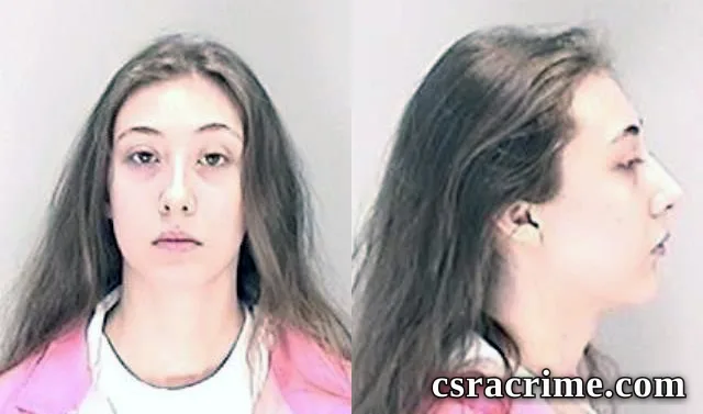 Aubrie Mahoney booking photo