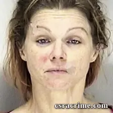 Audrey Harvey booking photo
