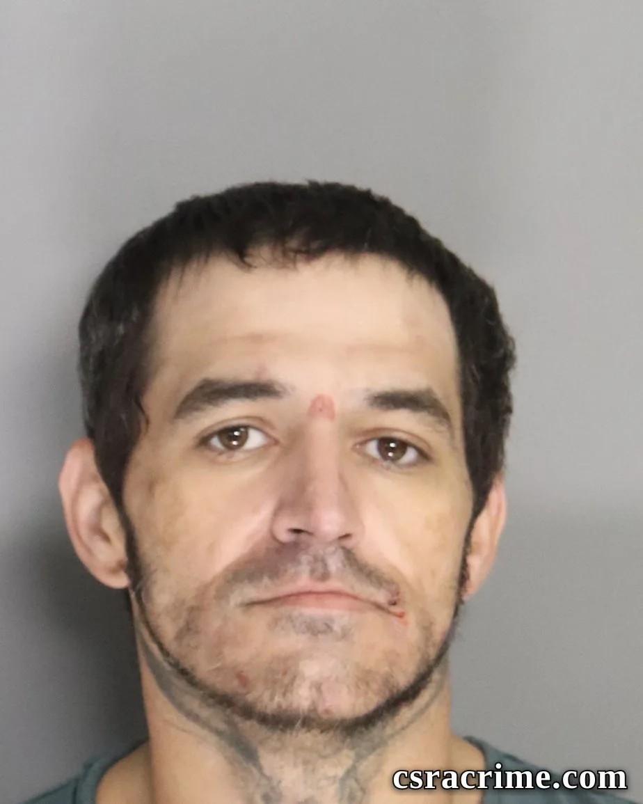 Austin Redd booking photo