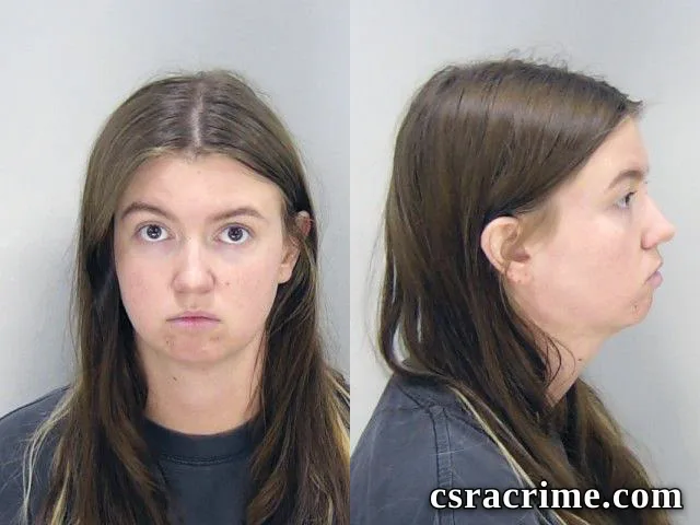 Autumn Fagan booking photo