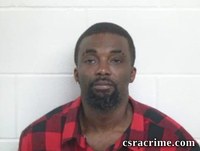 Benjamin Thompson booking photo