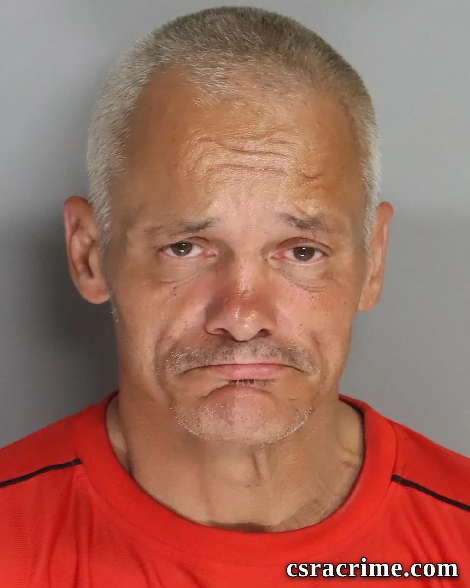 Bernard Gymer JR booking photo