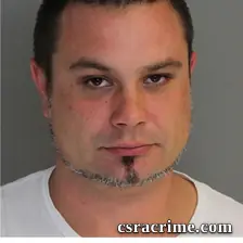 Bradley James booking photo