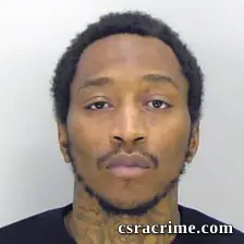 Brandon Johnson booking photo