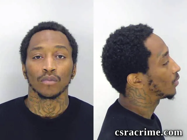 Brandon Johnson booking photo