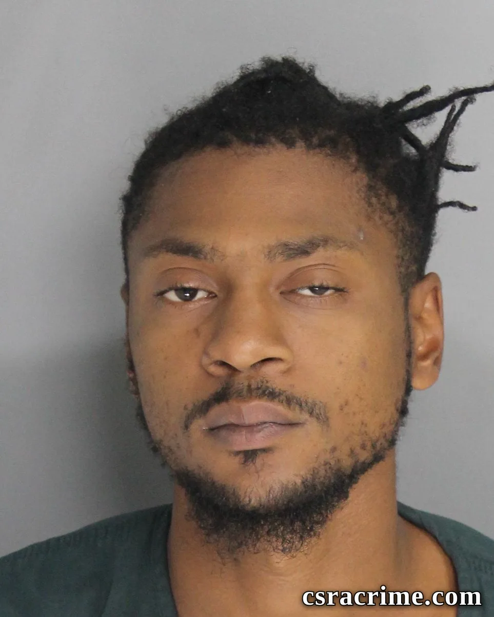 Brandon Johnson booking photo
