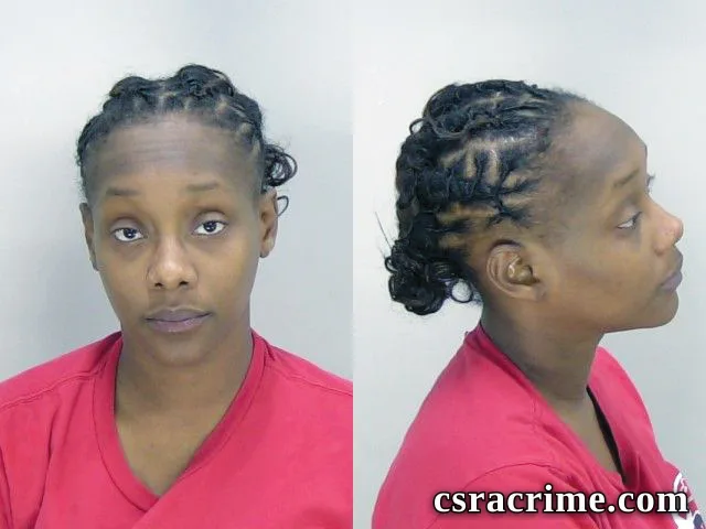Brianna Robinson booking photo