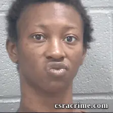 Britney Thompson booking photo