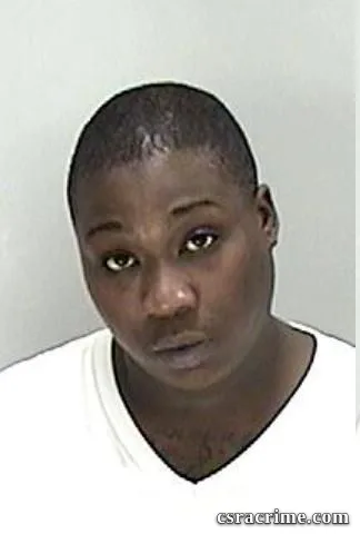 Brittany Evans booking photo