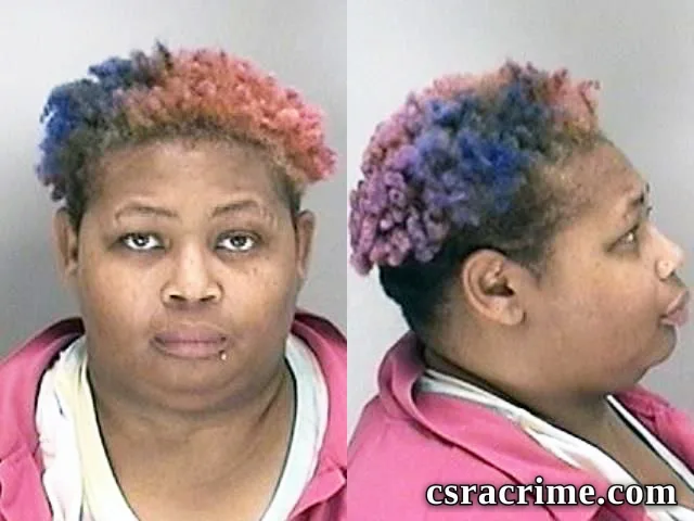 Brittany Evans booking photo