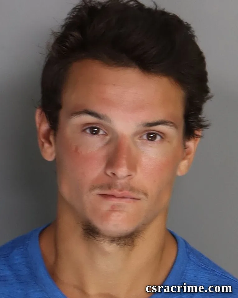 Bryson Evans booking photo