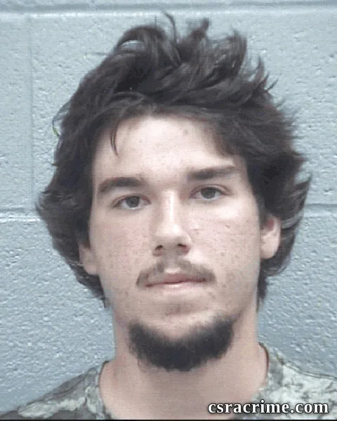 Caleb Buser booking photo