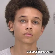 Caleb Crawford booking photo