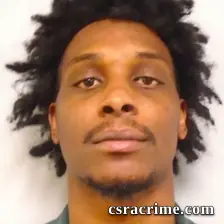 Caleb Darius Evans booking photo