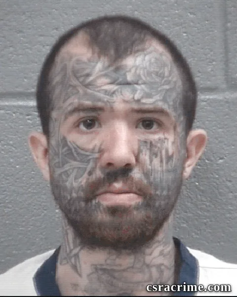 Caleb Henderson booking photo