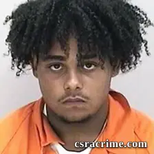 Caleb Sanders booking photo