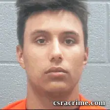 Caleb Whaley booking photo