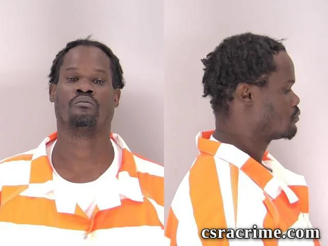 Calvin Burnett booking photo