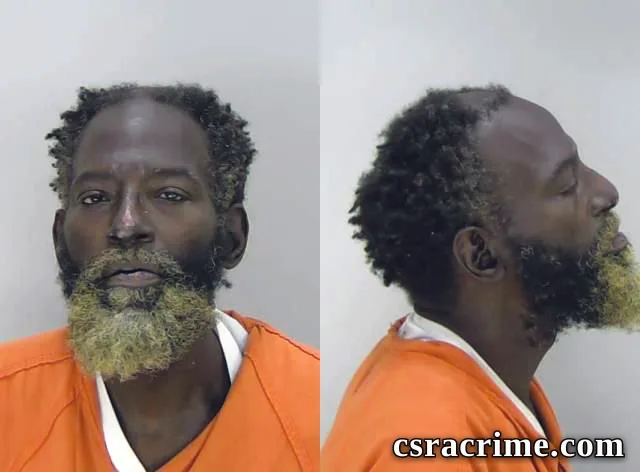 Calvin Bush booking photo