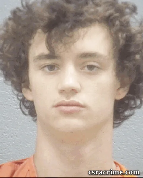 Cameron Hatfield booking photo