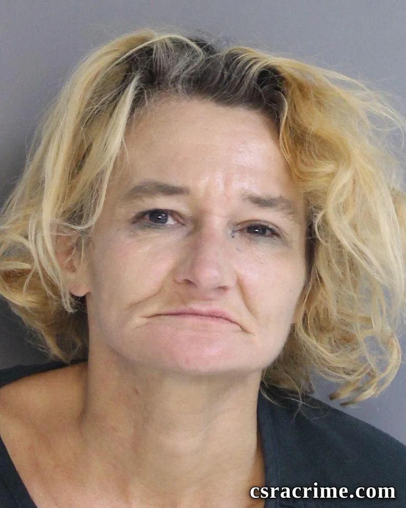 Candy Morris booking photo