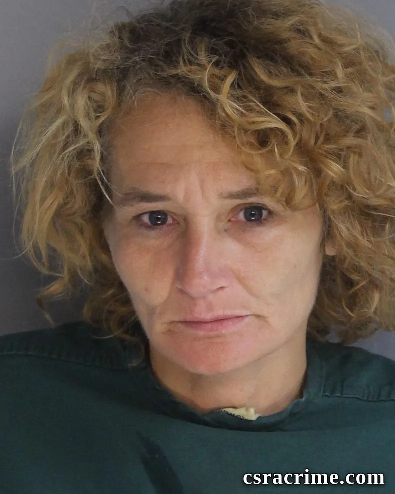 Candy Morris booking photo