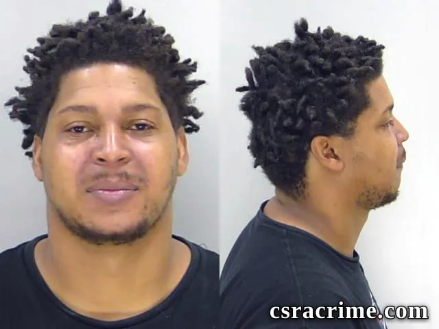 Carl Gant III booking photo