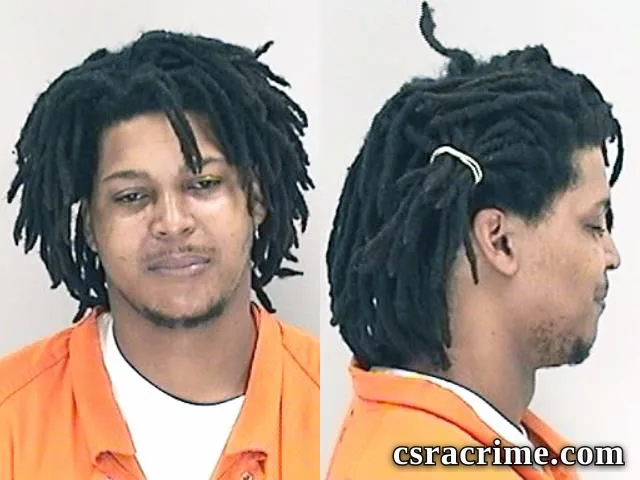 Carl Gant III booking photo
