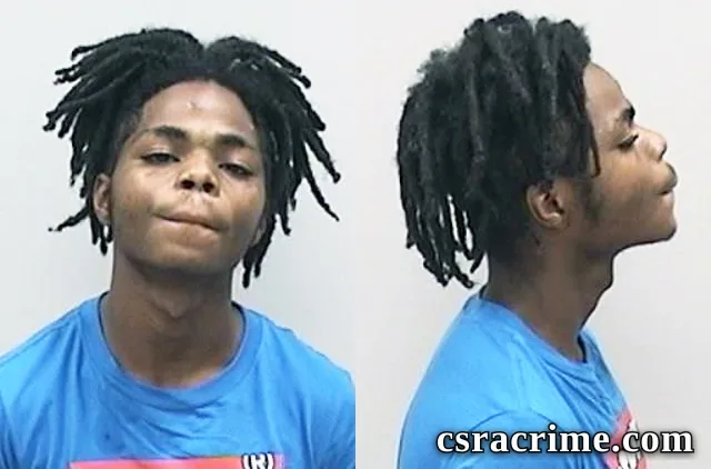 Carrington Greene JR booking photo