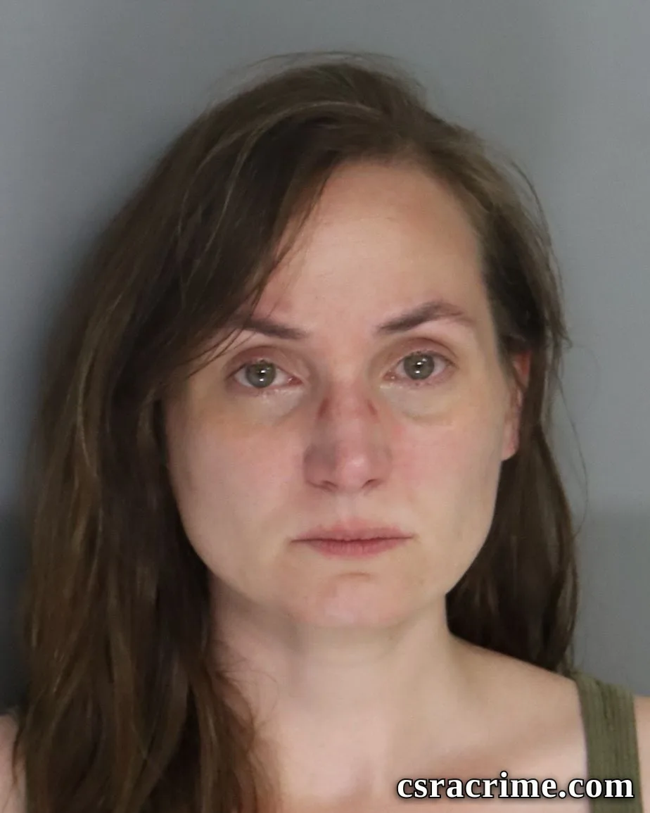Catherine Peacock booking photo