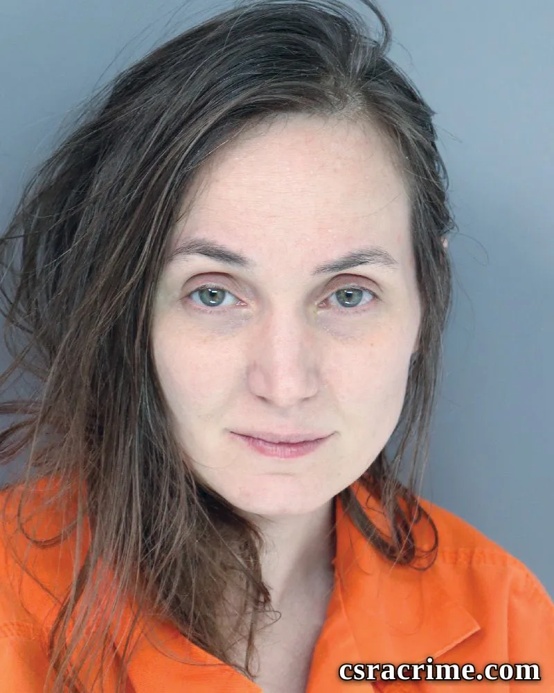Catherine Peacock booking photo